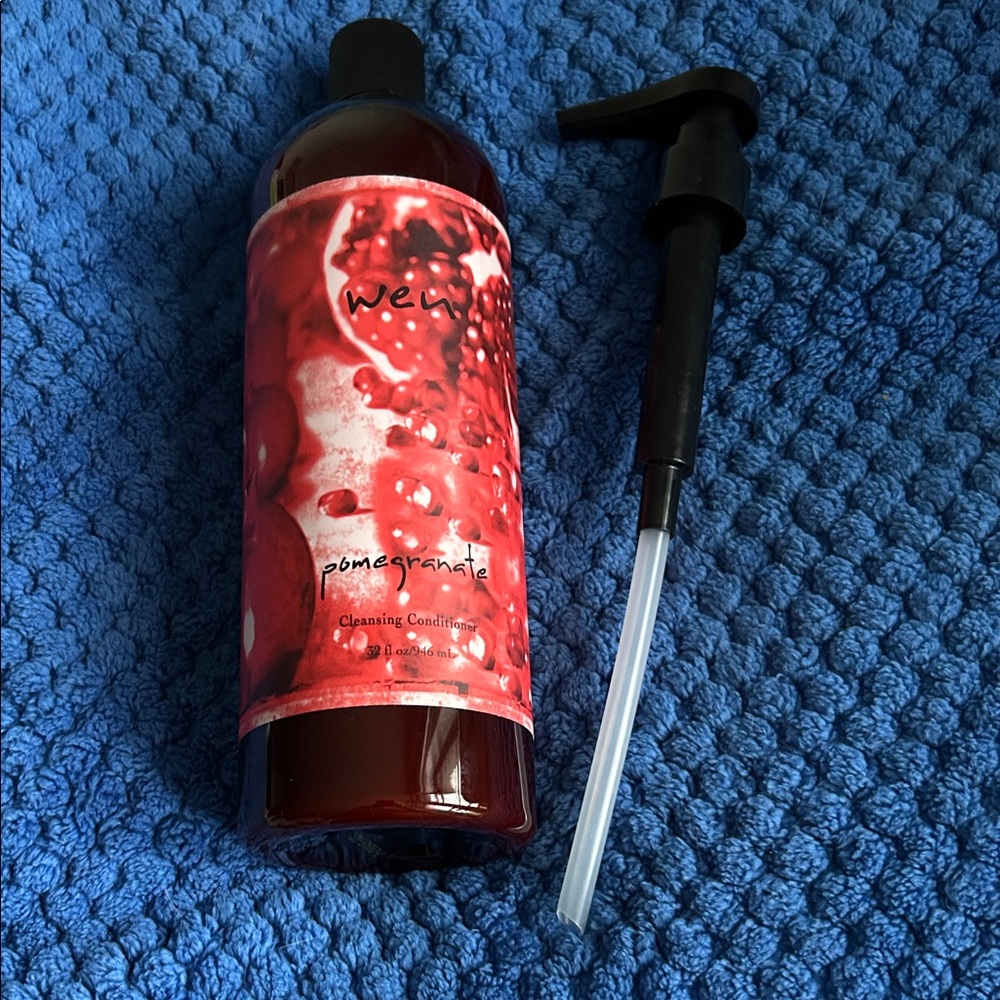 WEN Pomegranate Cleansing Conditioner 32oz Bottle FACTORY SEALED with PUMP - Picture 2 of 16